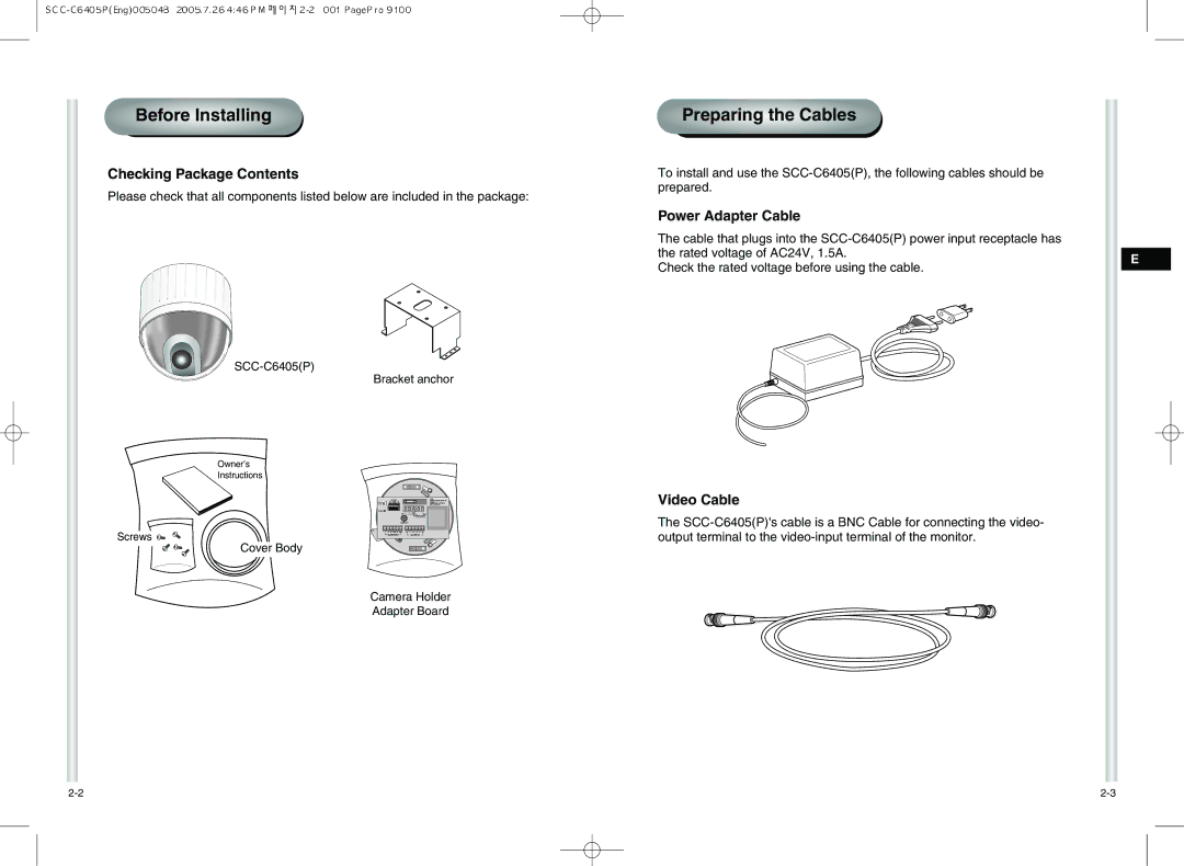 Samsung AB68-00504B instruction manual Before Installing 