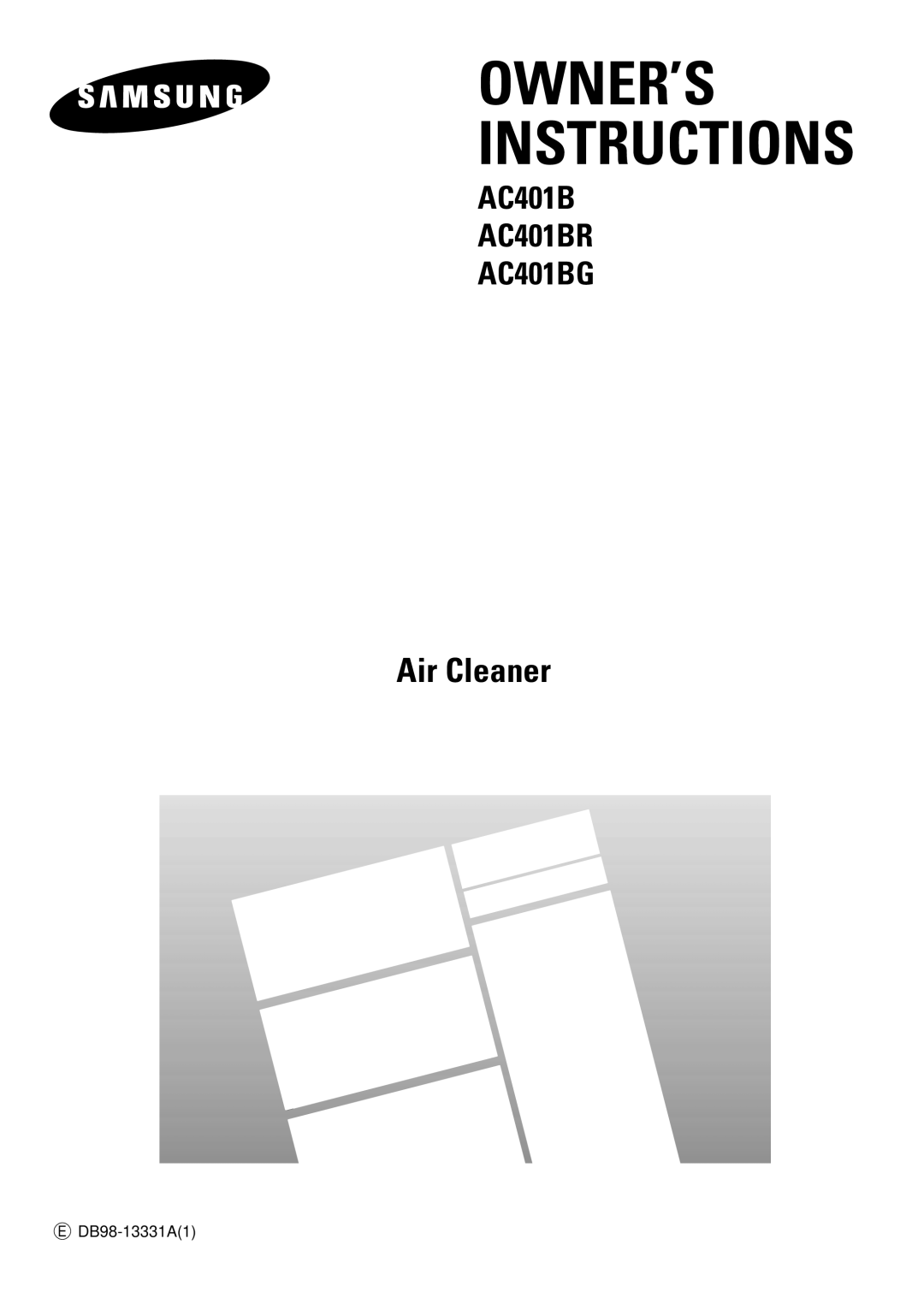 Samsung AC401BR/HAC manual OWNER’S Instructions 