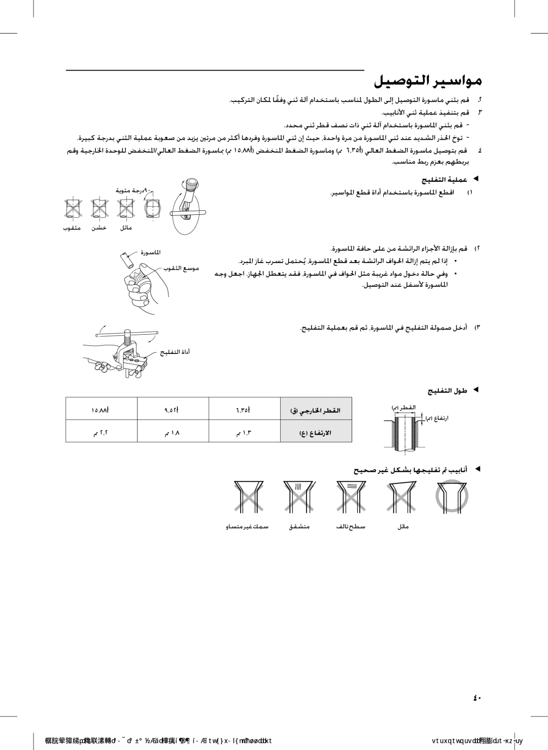 Samsung AF28FVSDADFNMG, AF28FVZDAWKNMG manual جيلفتلا ةيلمع ee, جيلفتلا لوطee, حيحص ريغ لكشب اهجيلفت تم بيبانأ ee 