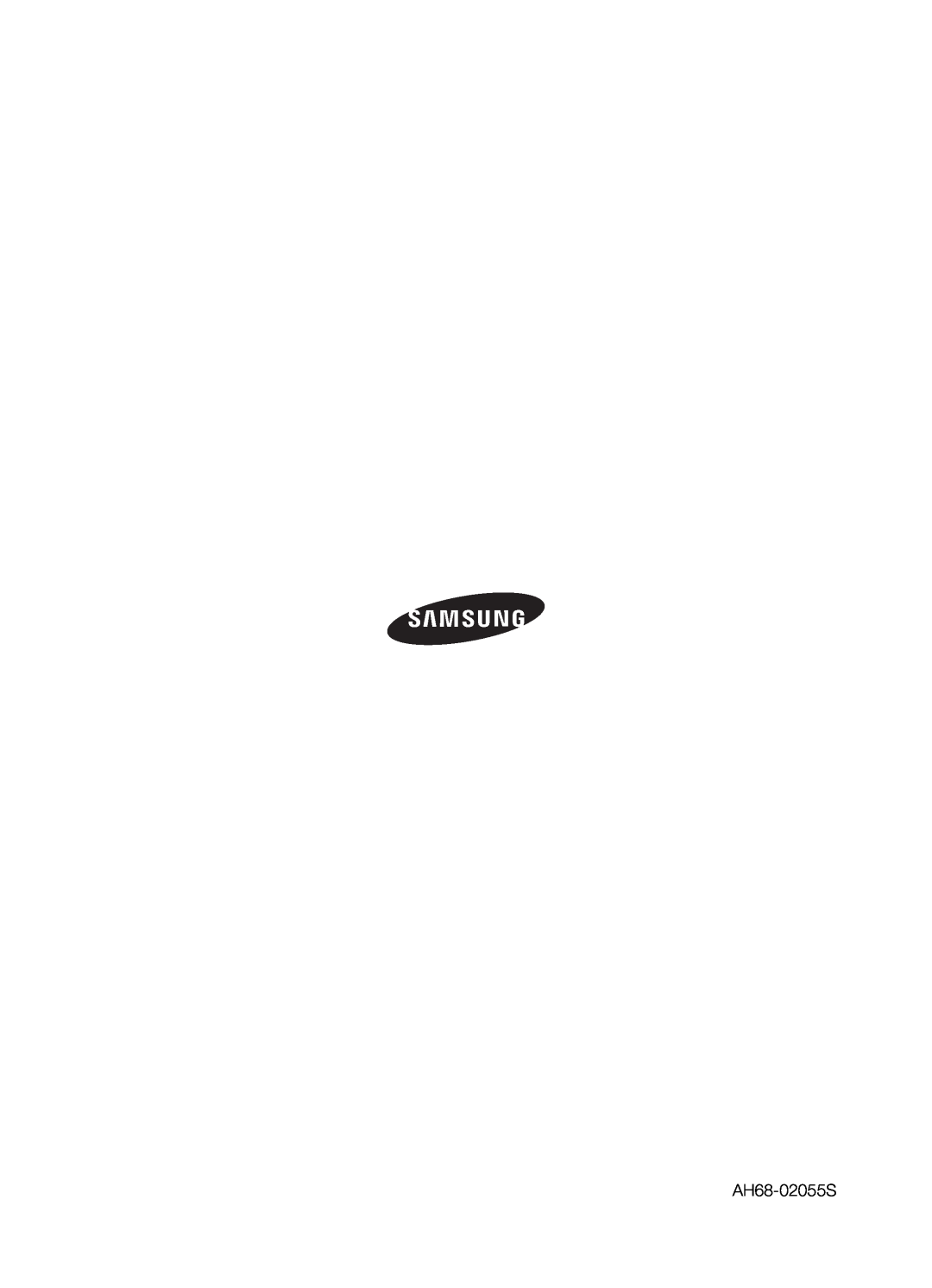 Samsung AH68-02055S manual 