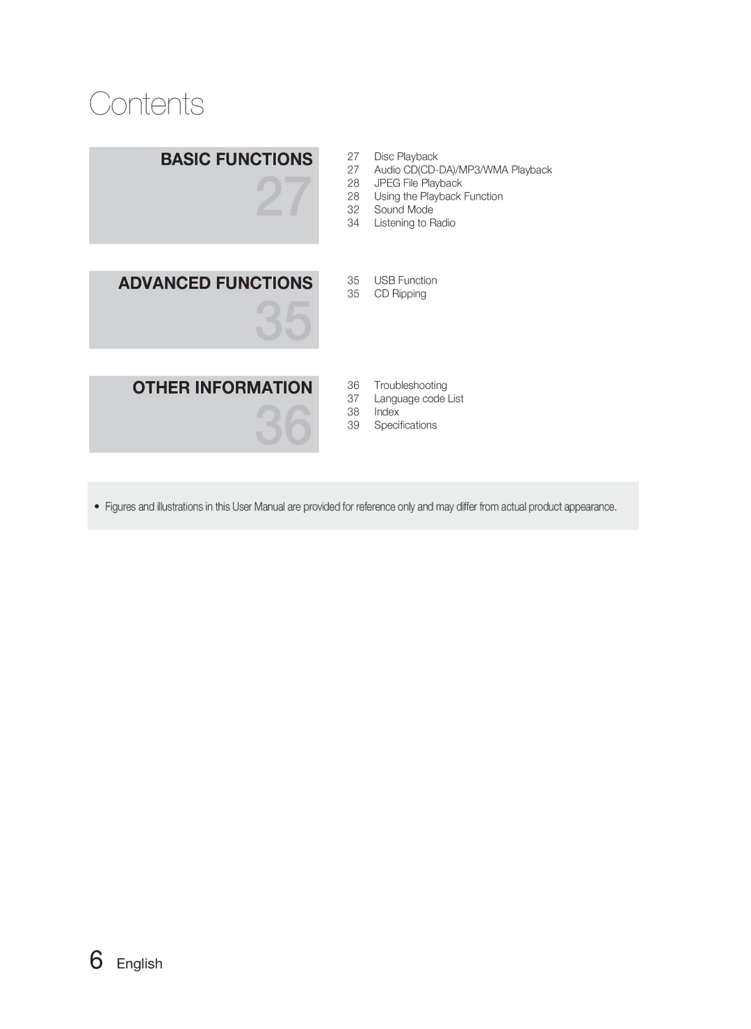 Samsung AH68-02259Q, HT-C463-XAC user manual Advanced Functions 