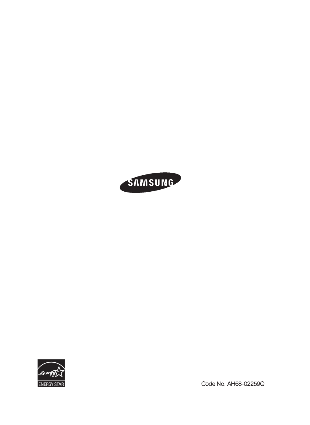 Samsung HT-C463-XAC user manual Code No. AH68-02259Q 