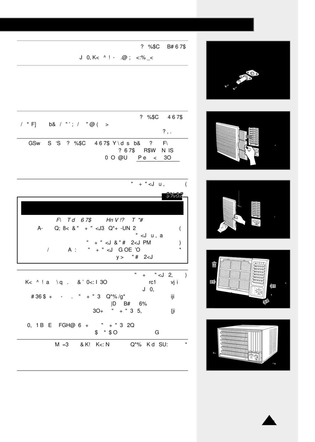 Samsung AHT24F1MEB6SAR manual Æwo± 