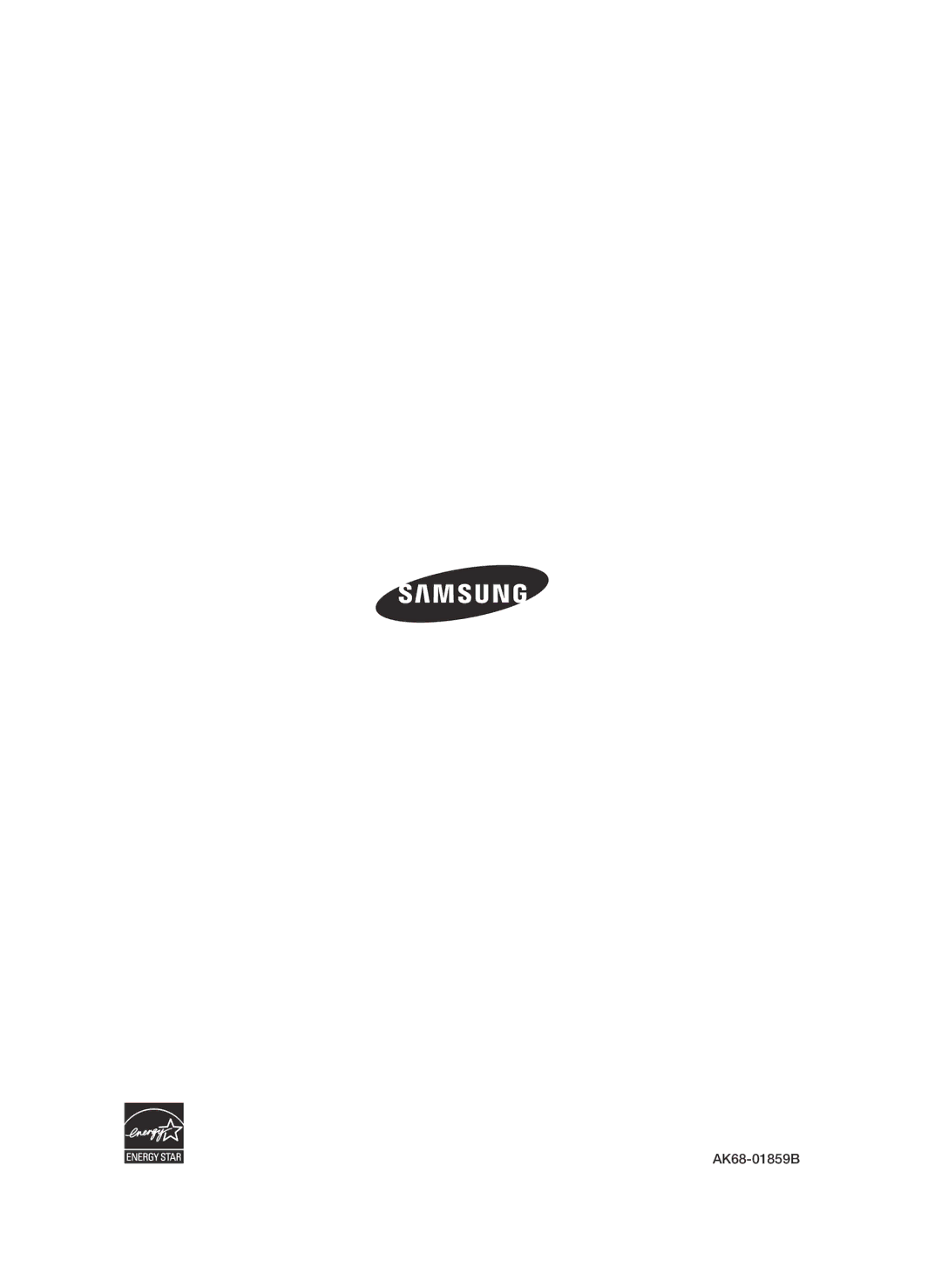 Samsung AK68-01859B user manual 