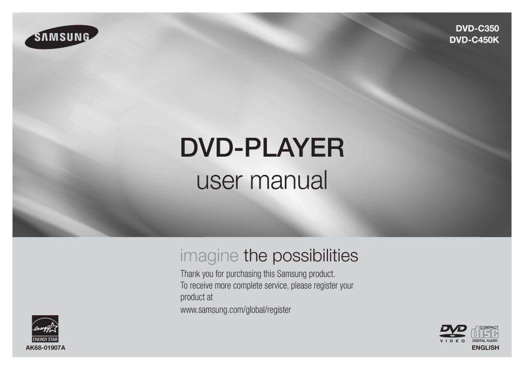 Samsung AK68-01907A user manual English 