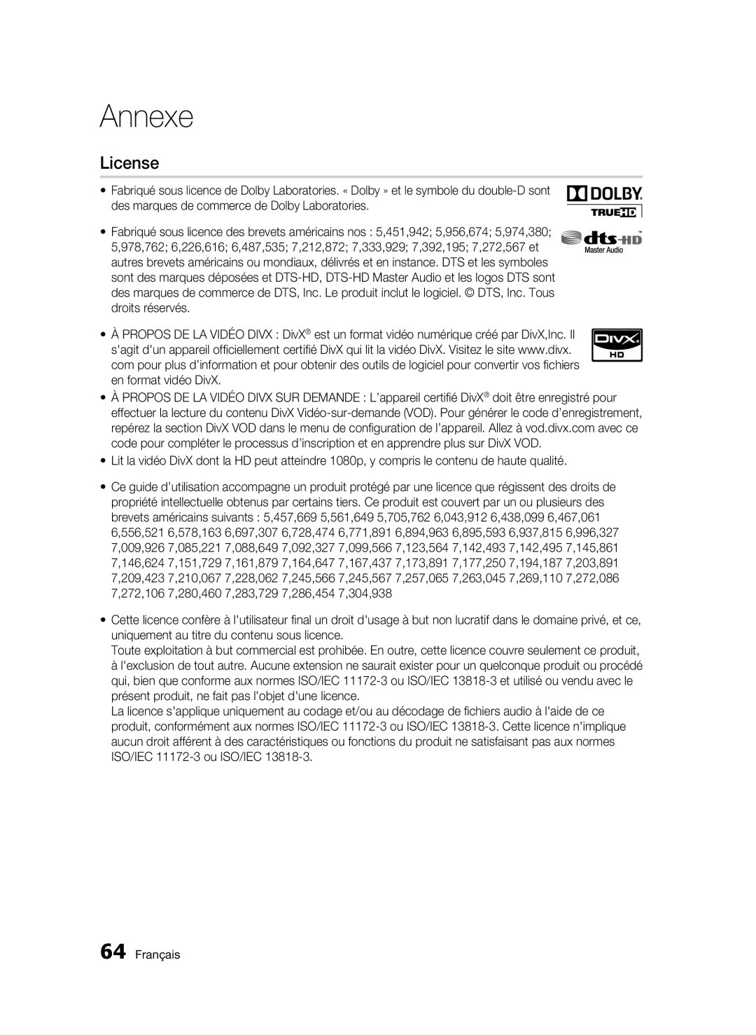 Samsung AK68-01942G-00 user manual License 