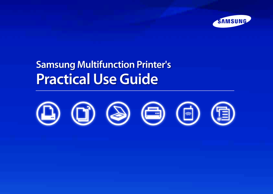 Samsung All in One Printer manual Practical Use Guide 