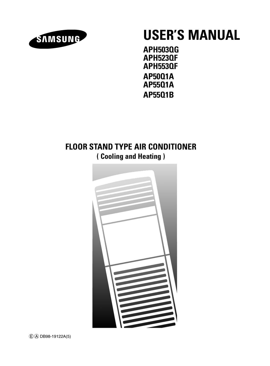 Samsung AP50Q1CNHAC, AP55Q1BNUMG manual USER’S Manual 