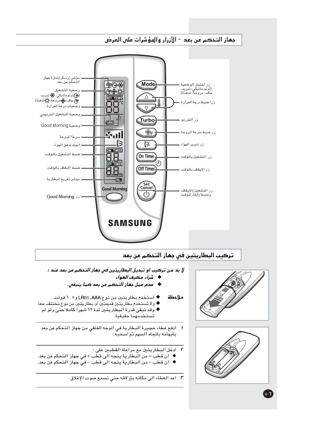 Samsung AQ12FAMID, AQ24FAN, AQ09FAX, AQ12FAN, AQ24FAX, AQ18FAN, AQ09FAMID, AQ12FAXMID, AQ09FANMID, AQ18FBNMID manual Good Morning 