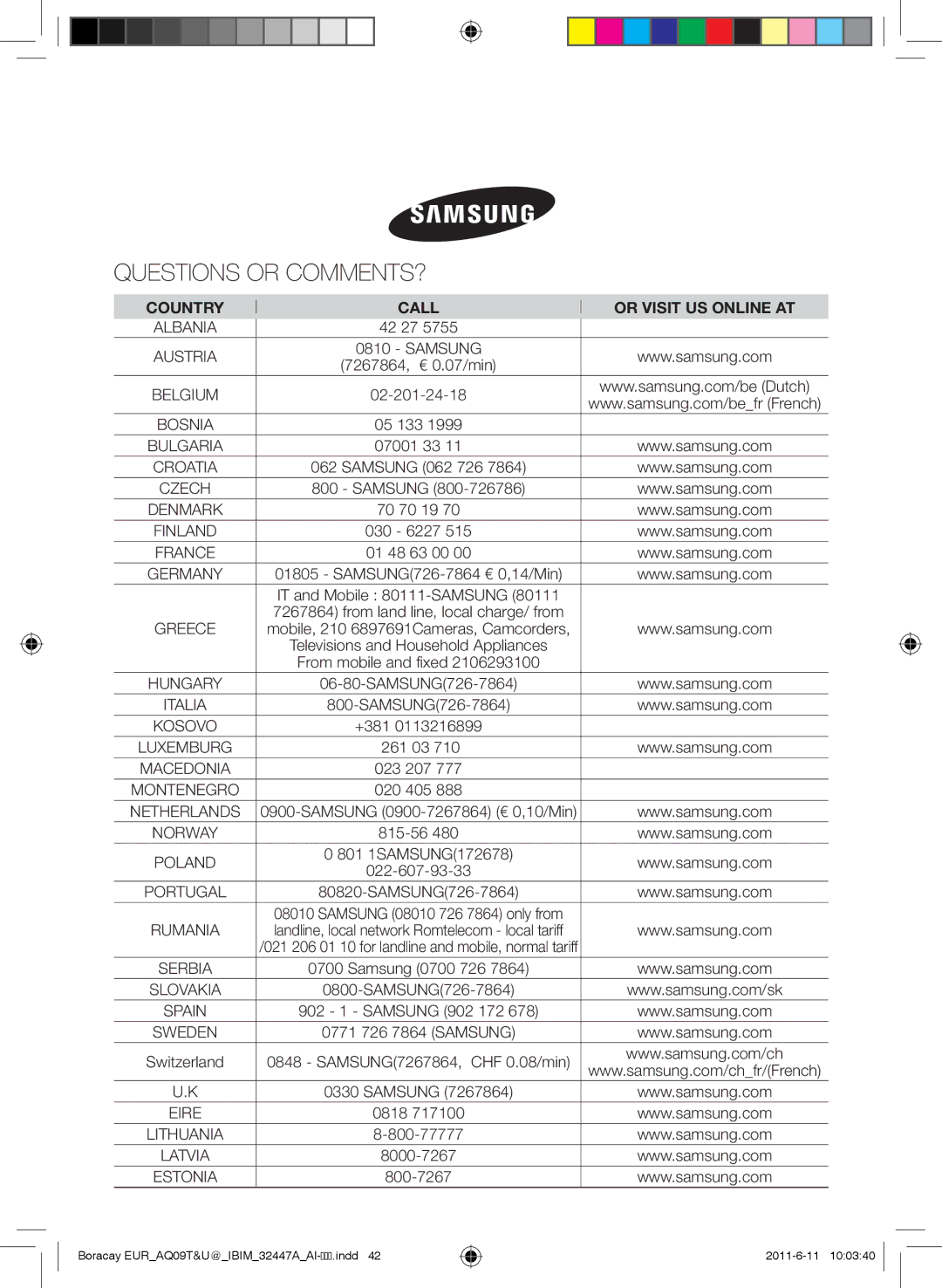 Samsung AQ12TSBN 42 27, 7267864, € 0.07/min, 70 70 19, 030 6227, +381, 261 03, 815-56, SAMSUNG7267864, CHF 0.08/min, 0818 