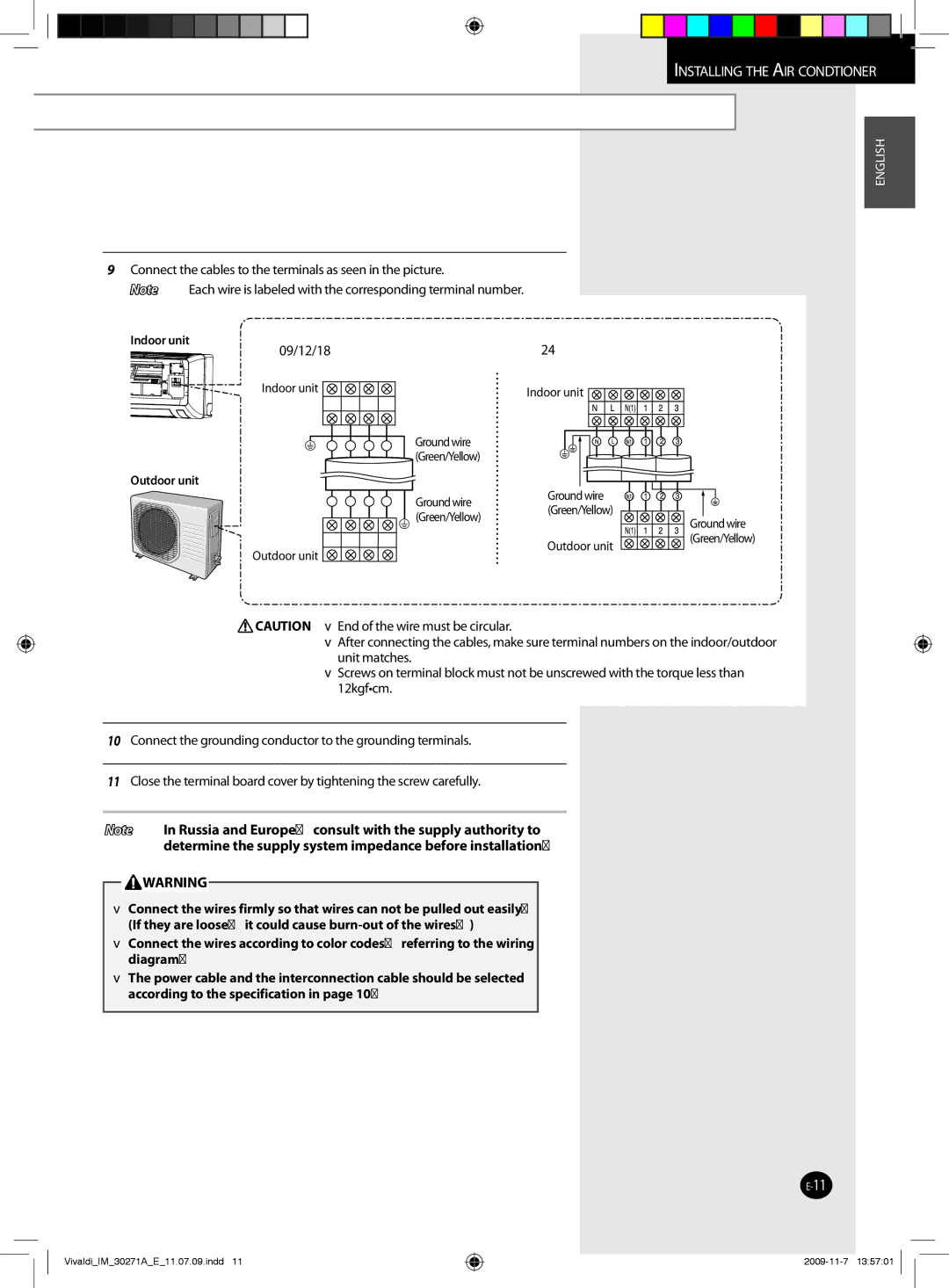 Samsung AQ09UGDN, AQ24UGAN manual Indoor unit, Outdoor unit 