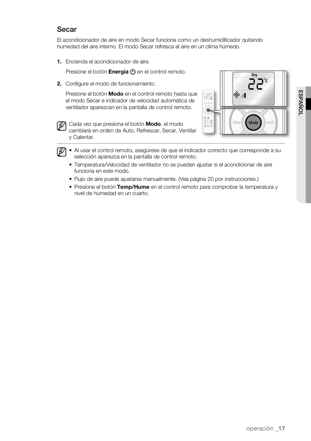 Samsung AQV18UGAN, AQV09AWBN, AQV09ABBX, AQV12AWBN, AQV12EWAN, AQV12ABBN, AQV12ABBX, AQV12AWBX, AQV09AWBX, AQV09ABBN manual Secar 