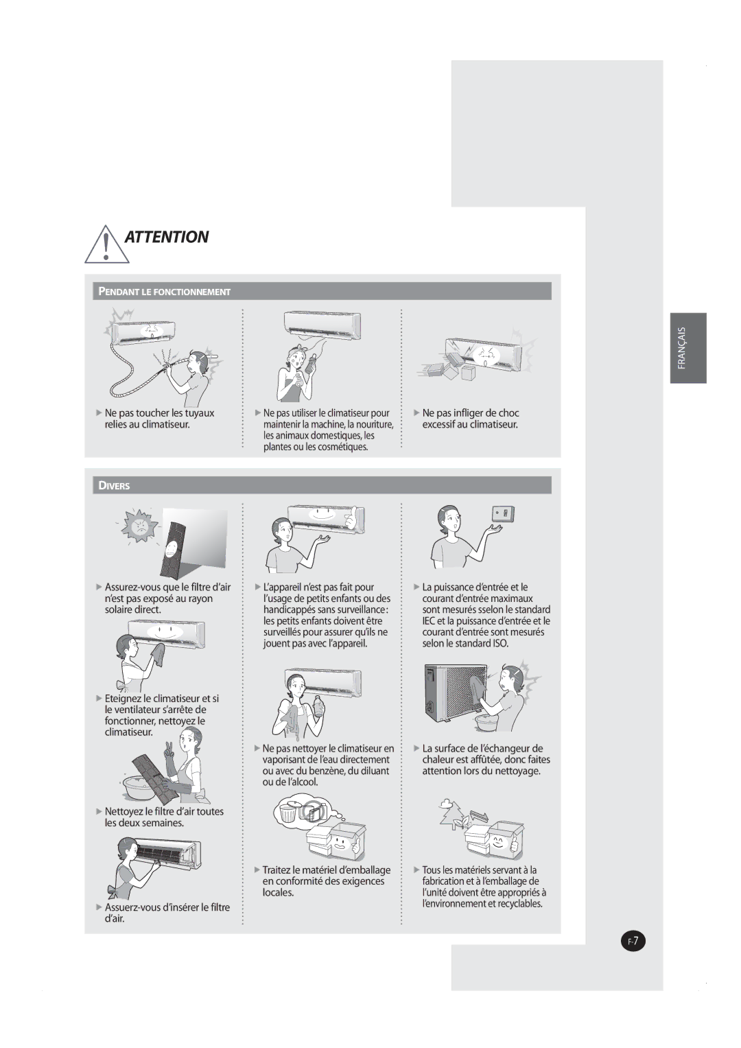 Samsung AQV24MWAX, AQV18MWAX, AQV09MSAX manual TpmbjsfEjsfdu, Dmjnbujtfvs, PvEfMBmdppm, MftEfvyTfnbjoft, Mpdbmft 