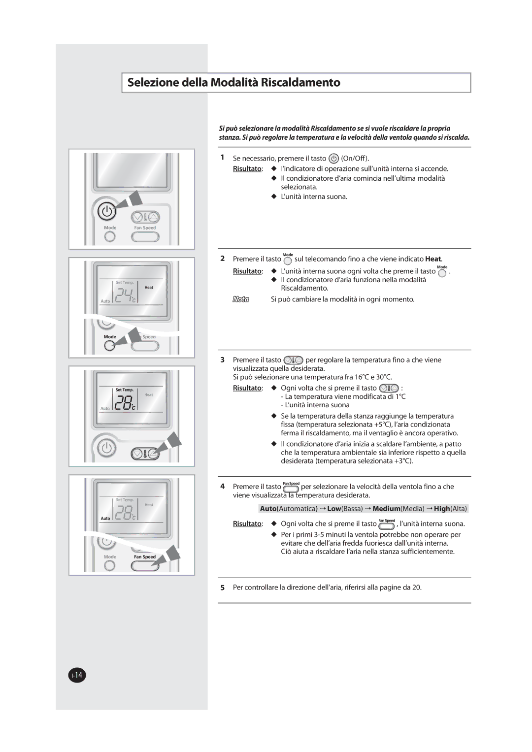 Samsung AQV24MSAN manual 4FMFJPOFEFMMB.PEBMJUË3JTDBMEBNFOUP, Tfmfjpobub  X -VojuëJoufsobTvpob, 3JTDBMEBNFOUP 