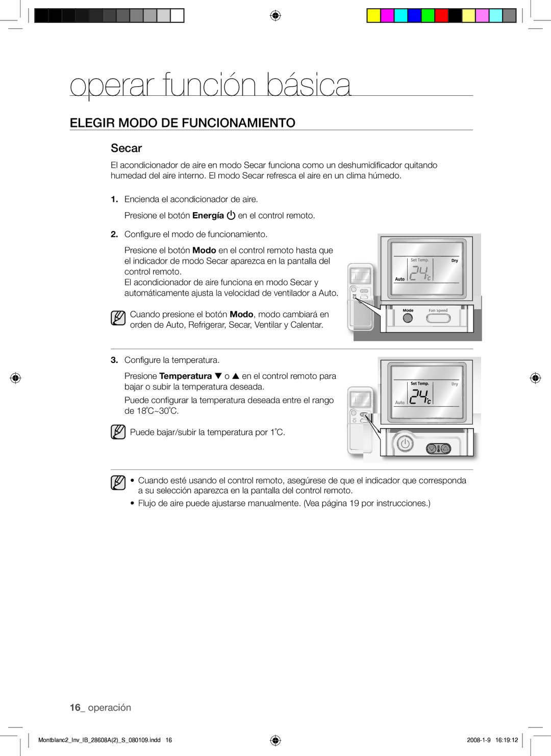 Samsung AQV18AWAX, AQV24AWAN, AQV24AWAX, AQV18AWAN manual Secar 