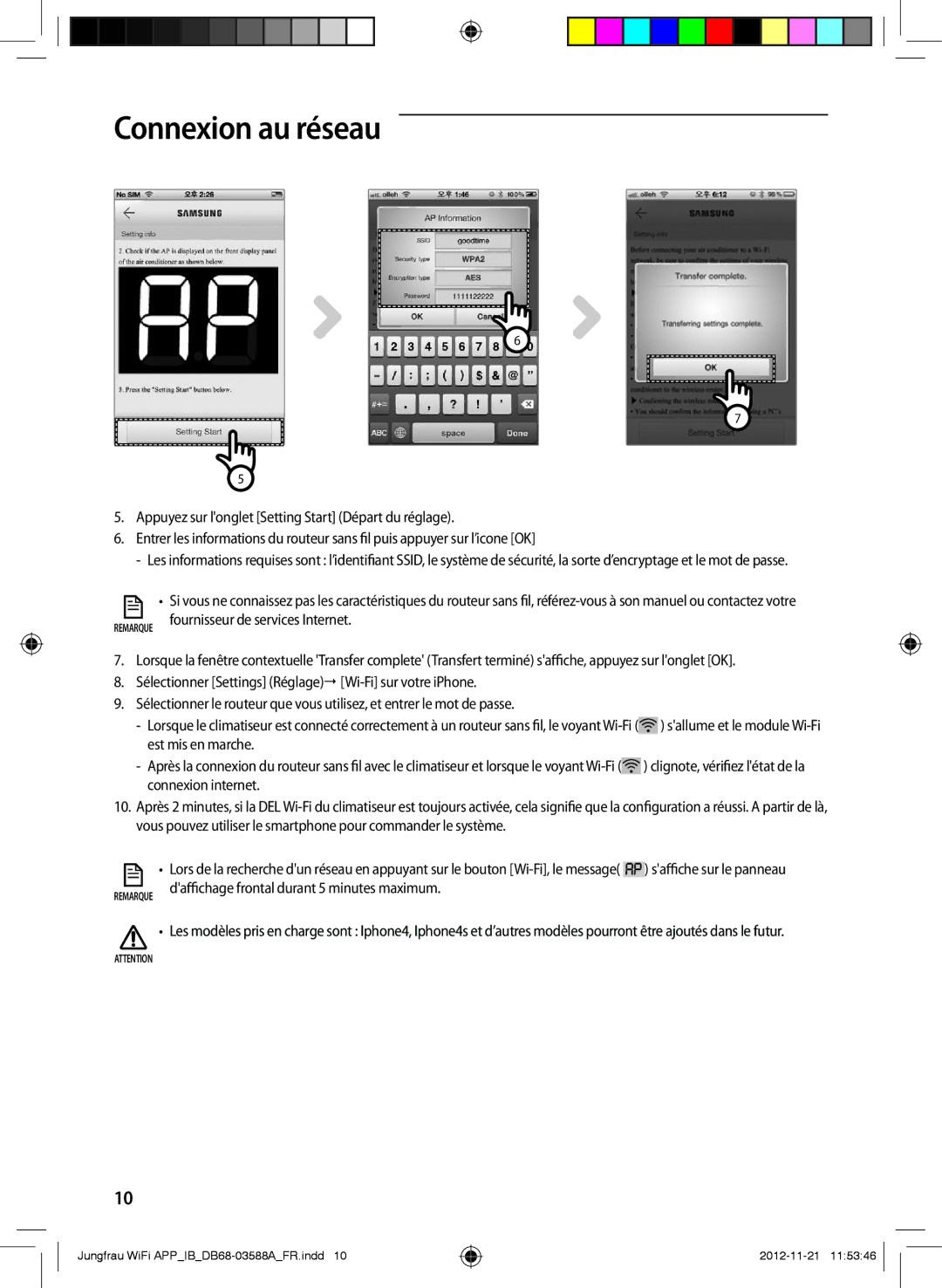 Samsung AR12FSSKABENEU, AR12FSSYAWTNEU, AR18FSSKABENEU, AR18FSSYAWTNEU manual Daffichage frontal durant 5 minutes maximum 