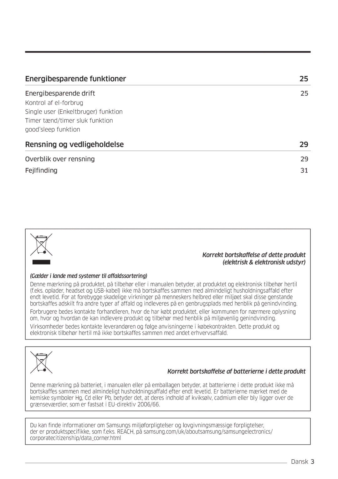 Samsung AR12HSFSPWKNEE, AR09HSFSPWKNEE manual Energibesparende funktioner 