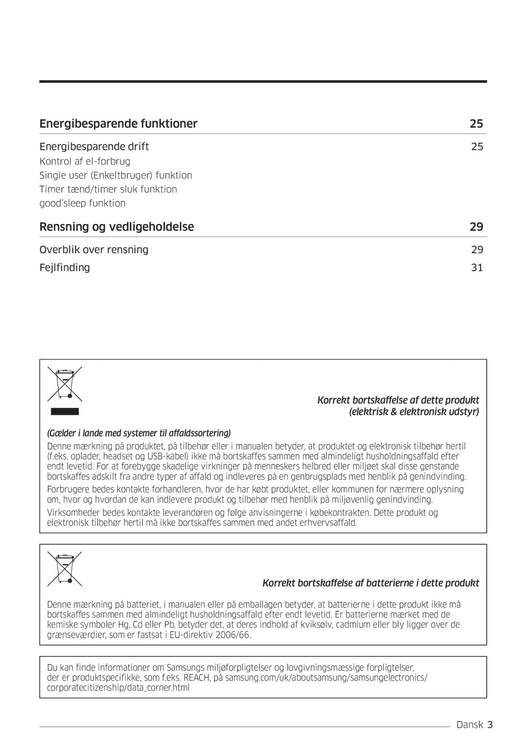 Samsung AR12KSFSQWKNEE, AR09KSFSQWKNEE manual Energibesparende funktioner 