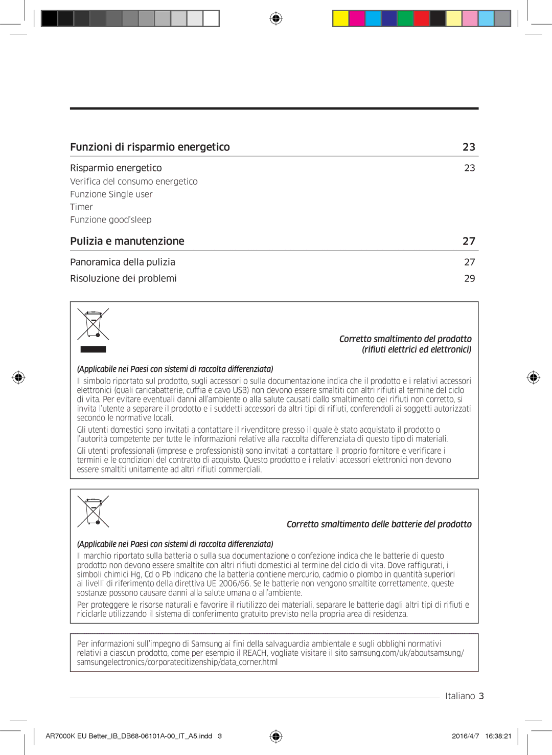 Samsung AR09KSPDBWKNEU, AR12KSPDBWKNEU, AR07KSPDBWKNEU, AR18KSPDBWKNEU, AR24KSPDBWKNEU manual Funzioni di risparmio energetico 