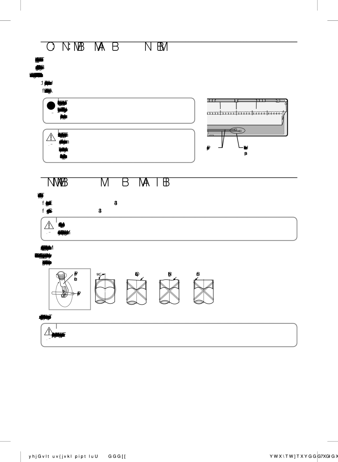 Samsung AR18JQFRAWQ/TV, AR09JQFRAWQ/TV manual Evacuating the indoor unit, Cutting or extending the pipe, ENGLISH-44 