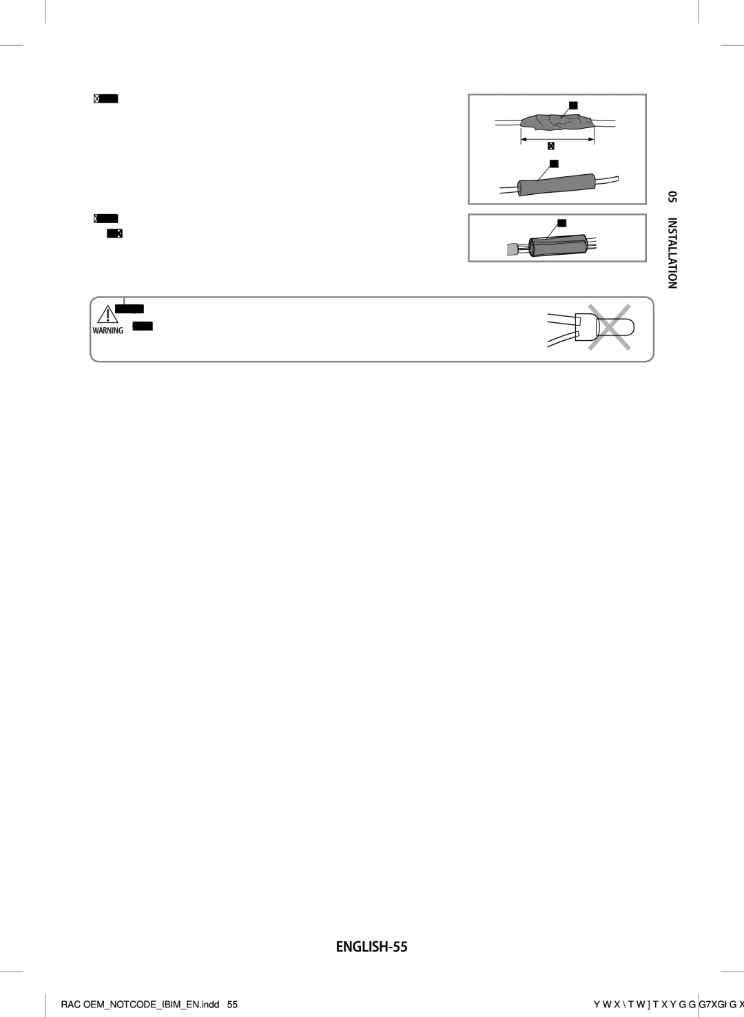 Samsung AR09JQFRAWQ/TV, AR18JQFRAWQ/TV, AR28JQFRAWQ/TV, AR24JQFRAWQ/TV, AR12JQFRAWQ/TV manual ENGLISH-55 