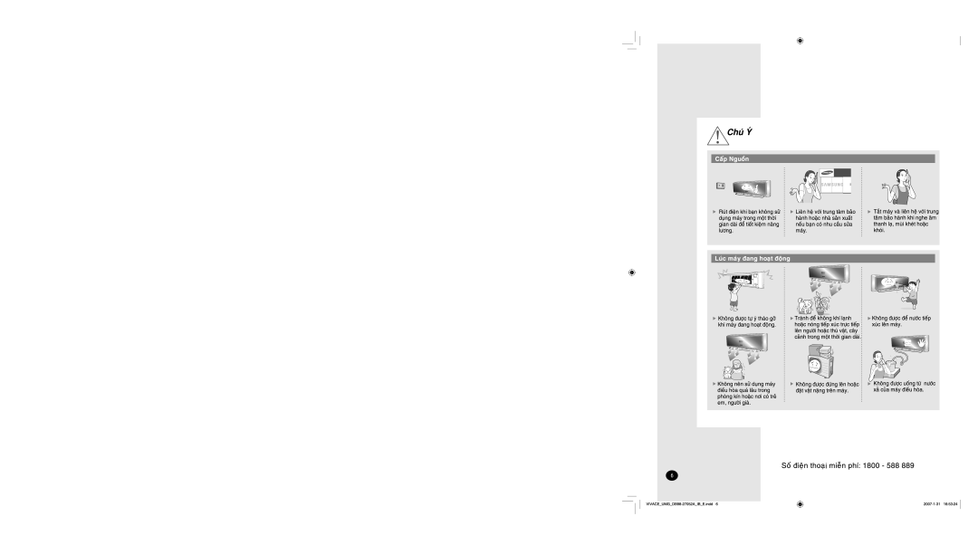 Samsung AS09VBAXXSV, AS09VBANXSV manual 