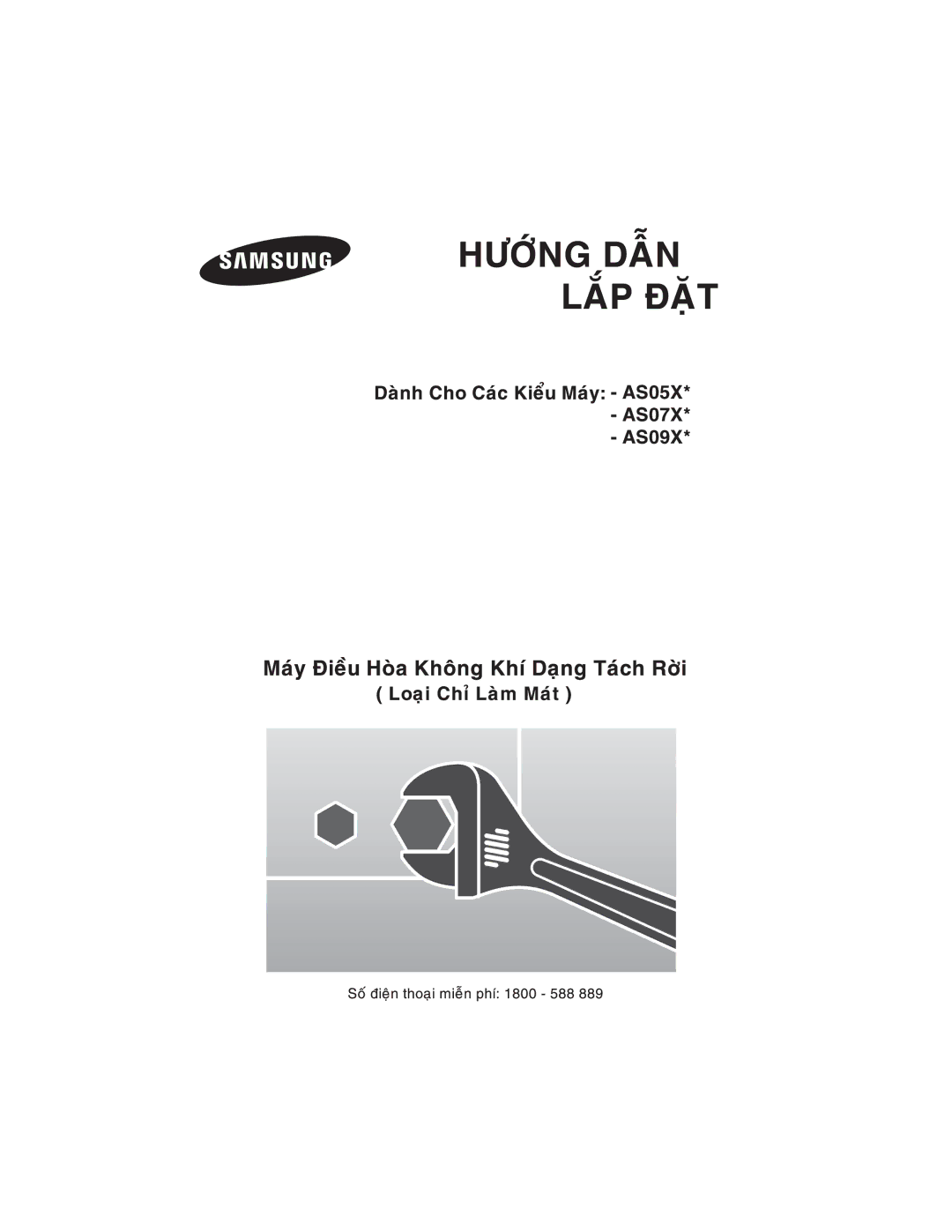 Samsung AS09XLXXSV, AS09XLNXSV manual 