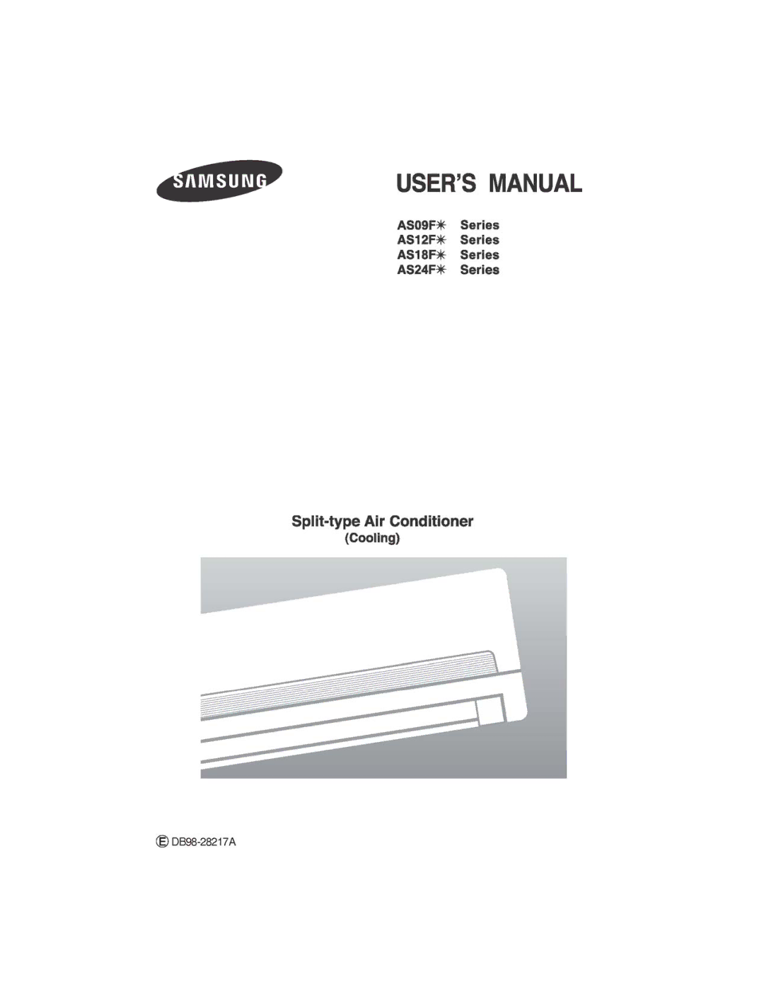 Samsung AS18FCMID, AS24FCXMID, AS24FCNMID, AS18FCUMG, AS18FCXSG, AS24FCXXSG, AS24FCNXSG, AS24FCXUMG, AS24FCNUMG manual 