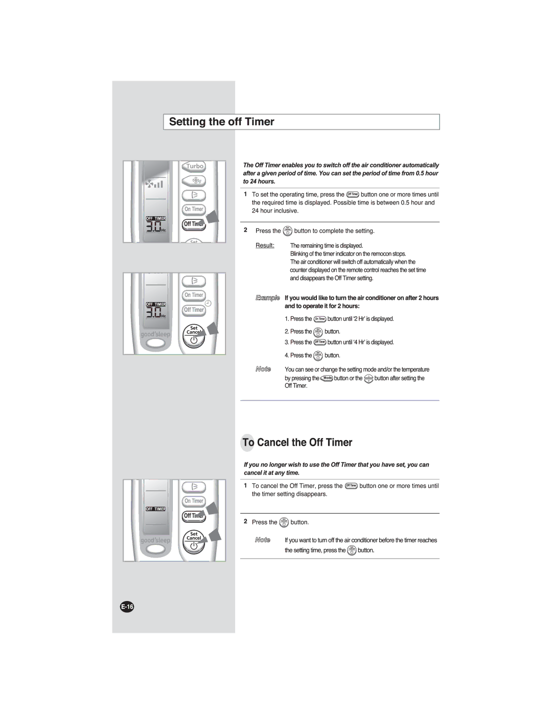 Samsung AS24FCXUMG, AS24FCXMID, AS18FCMID, AS24FCNMID, AS18FCUMG, AS18FCXSG, AS24FCXXSG, AS24FCNXSG, AS24FCNUMG manual 