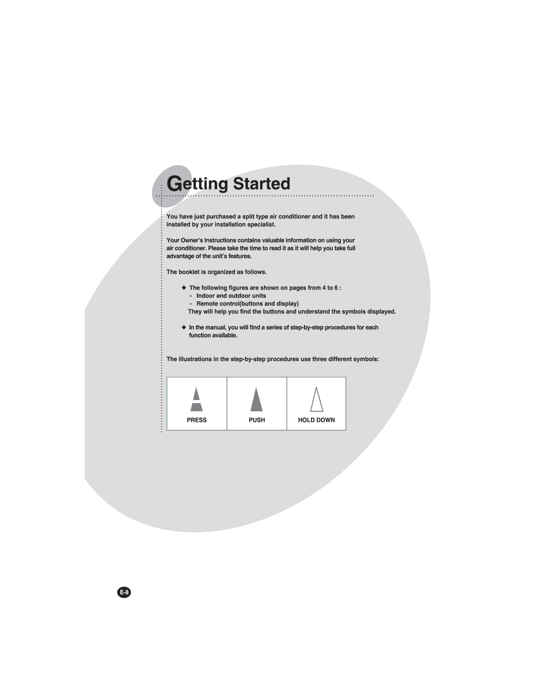 Samsung AS24FCNUMG, AS24FCXMID, AS18FCMID, AS24FCNMID, AS18FCUMG, AS18FCXSG, AS24FCXXSG, AS24FCNXSG, AS24FCXUMG manual 