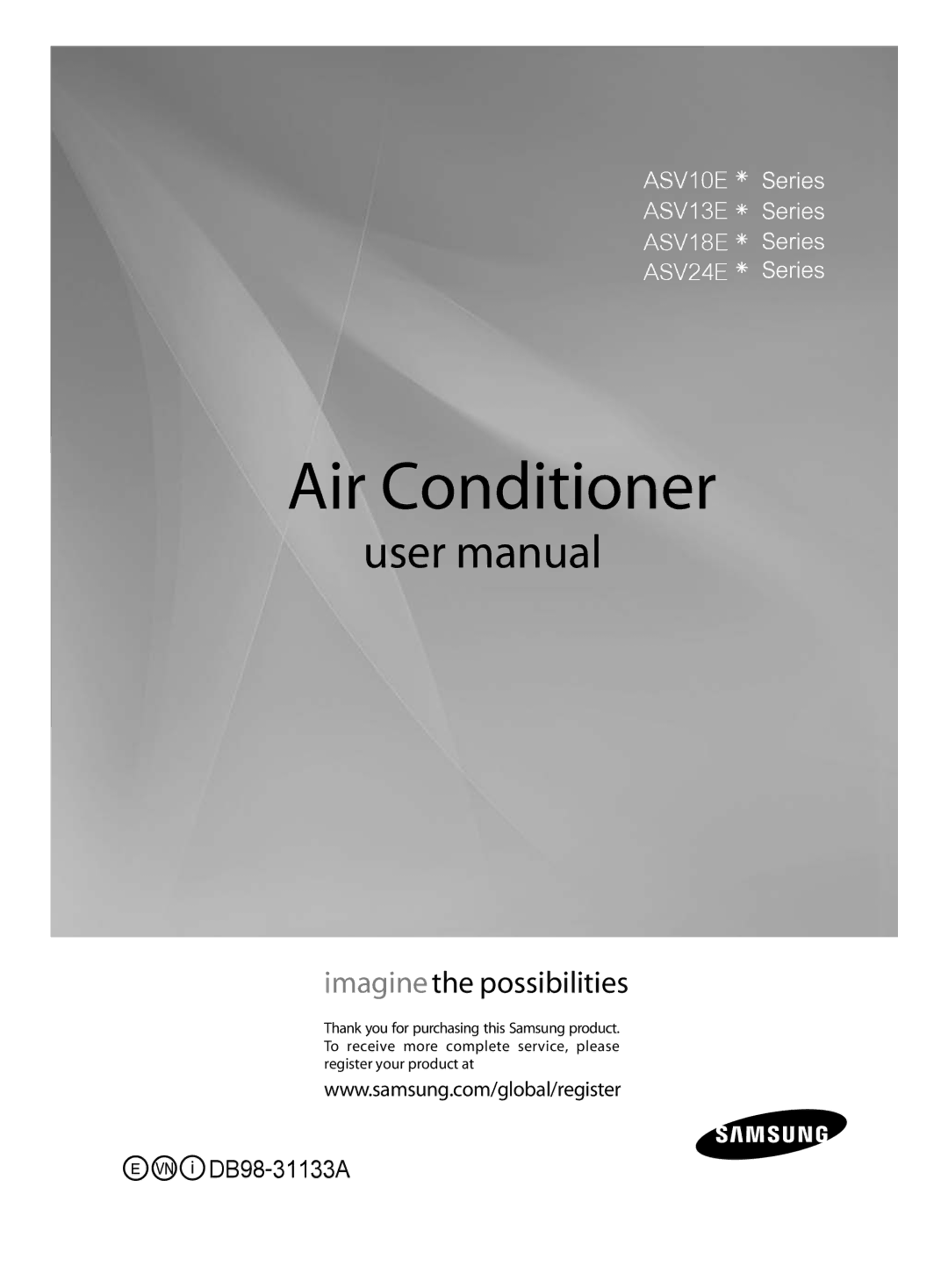 Samsung ASV10ESLNXEA, ASV24ESLNXEA, ASV10ESLXXEA, ASV24ESLNXST, ASV24ESLXXEA, ASV18ESLXXEA, ASV13ESLXXEA manual Air Conditioner 