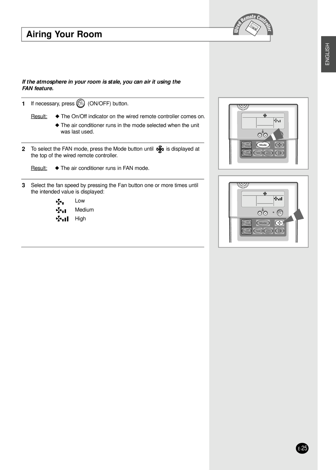 Samsung AVMDH072CA0, AVMDH052CA0, AVMHC128CA0, AVMHC128EA(B)0, AVMHH128CA0, AVMHC105EA(B)0, AVMHC105CA0 Airing Your Room 