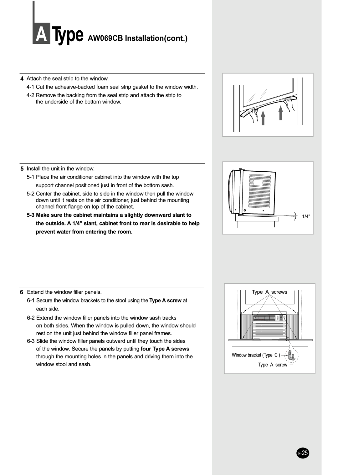 Samsung AW189CB, AW069CB, AW129CB, AW149CB, AW109CB, AW089CB manual $  