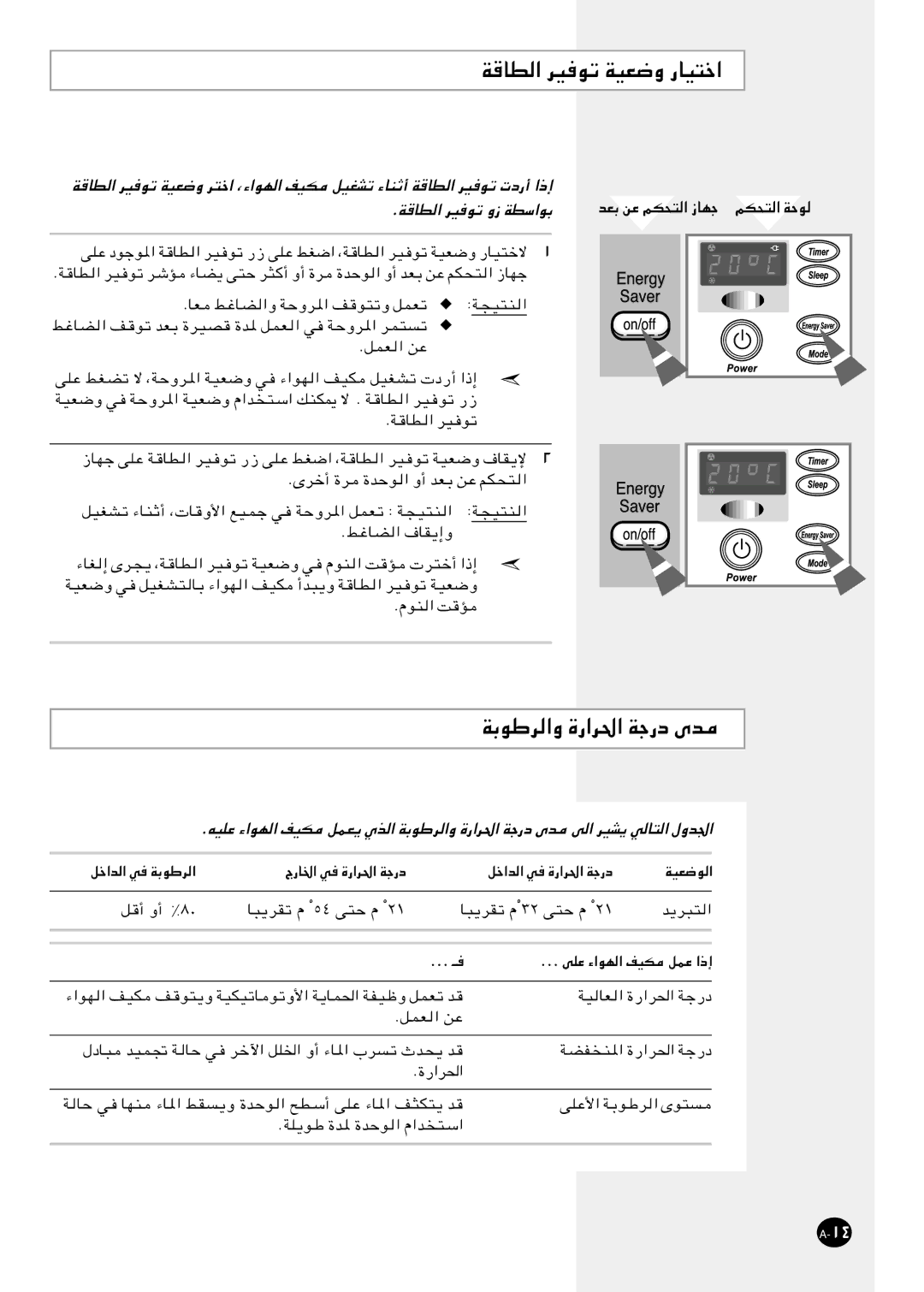 Samsung AW07FBNEB6/CBM, AW07AANEC1/UPA, AW09FBNEA6/CBM, AW07AANEB1/UPA, AW12FBDEB7/FMC, AW09FBNEA7/FMC manual WÐuÞd, ÆtOKŽ ¡«uN 