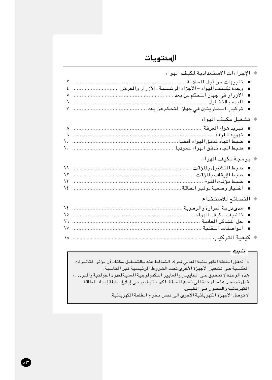 Samsung AW12FBDEB7/FMC, AW07AANEC1/UPA, AW09FBNEA6/CBM, AW07AANEB1/UPA, AW09FBNEA7/FMC, AW12FADEB7/FMC, AW07FBNEB6/CBM ¹u²« 