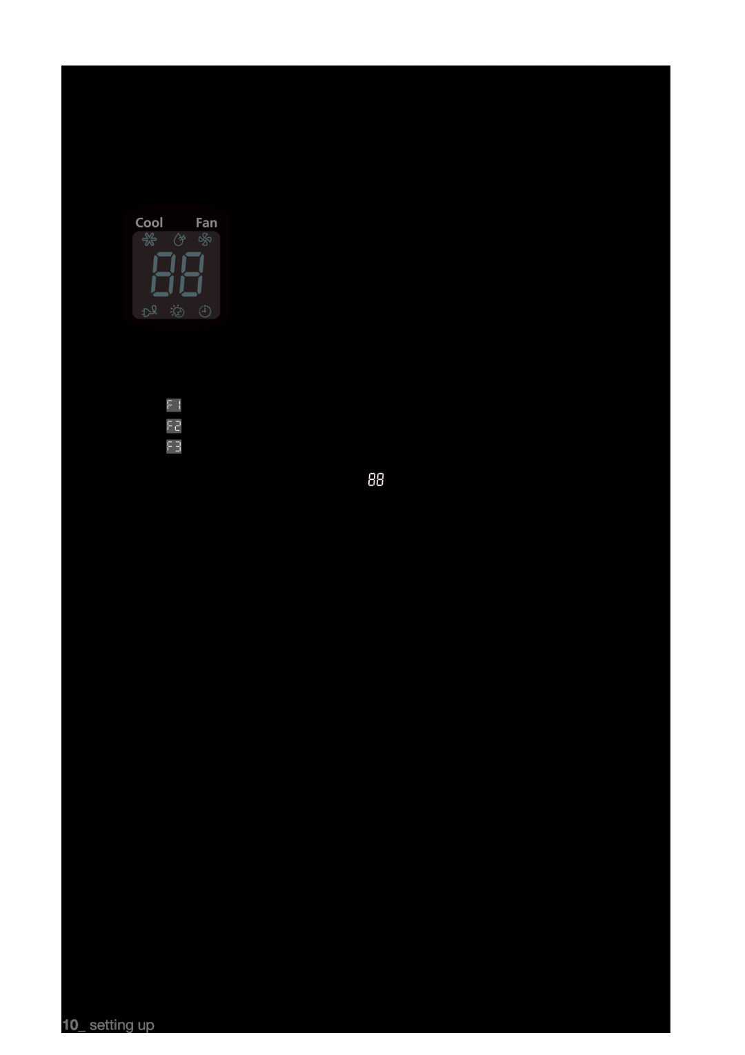Samsung AW07LH Series Digital display Fan speed, Temperature/Timer reminder, Operating mode, Good Sleep, Smart Saver 