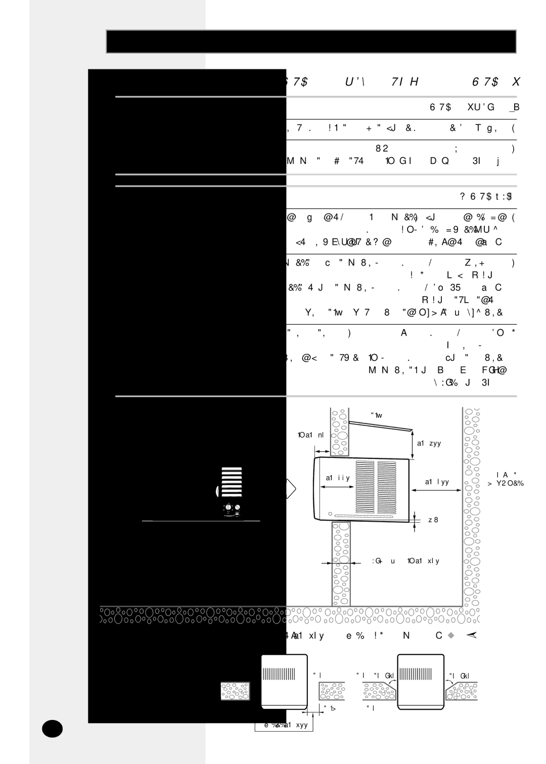 Samsung AW09F1NEA7/FMC manual ¡U*« n¹dBð »u³½√ WI¹dÞË VO, ÆfLAWFý« W¹U, ÆUN« wWKJAÀ«bŠ≈ vÍœR¹ ÆÁU½œ√ qJAlł« 