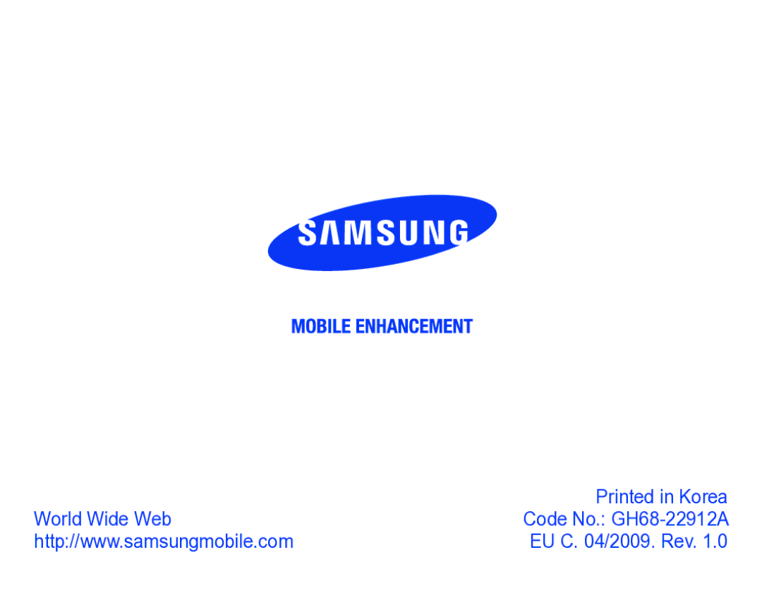 Samsung AWEP470EBECXEE manual World Wide Web 