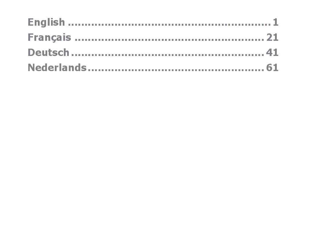 Samsung AWEP475EBECFOP, AWEP470EBECXEF, AWEP470EBECXET, AWEP470EBECFOP, AWEP470EBECXEH English Français Deutsch Nederlands 