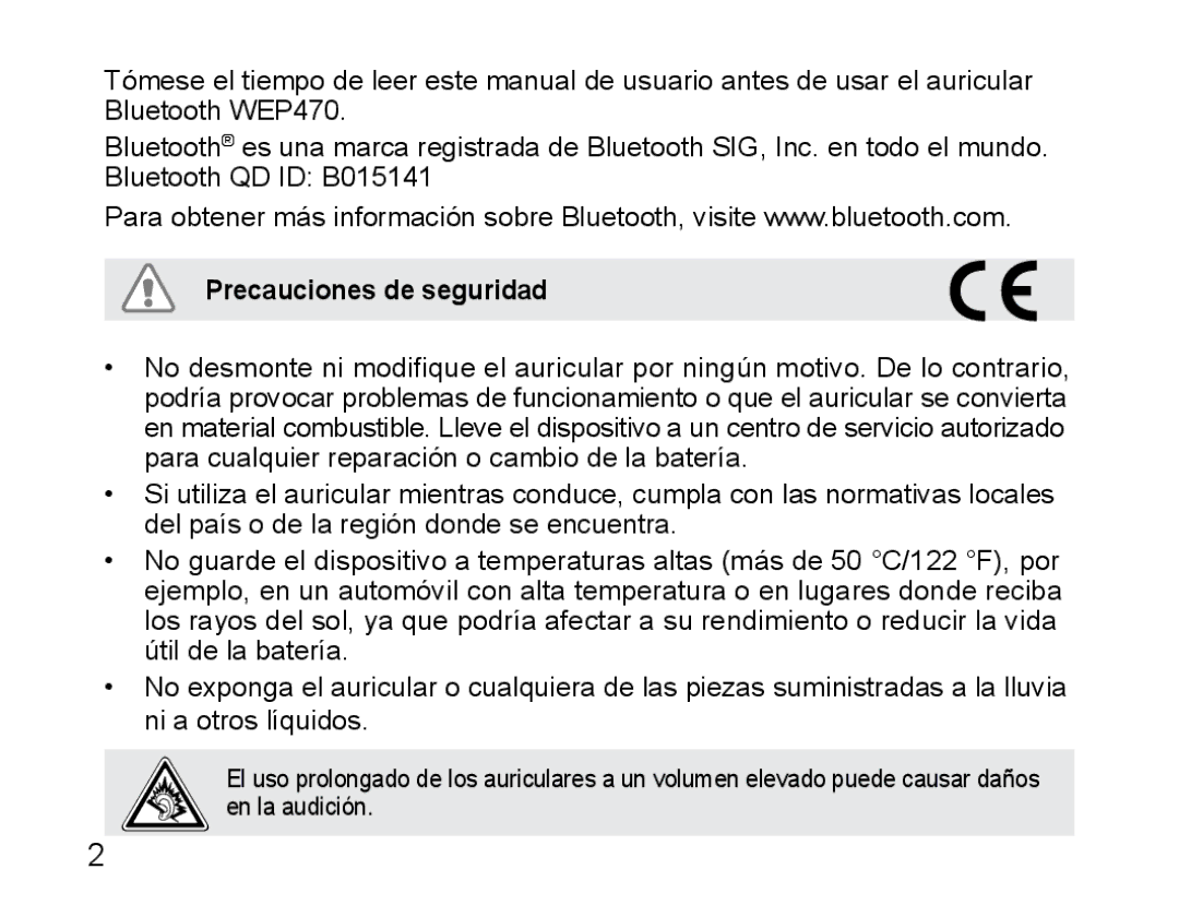 Samsung AWEP475EBECFOP, AWEP470EBECXET, AWEP470EBECFOP manual Precauciones de seguridad 