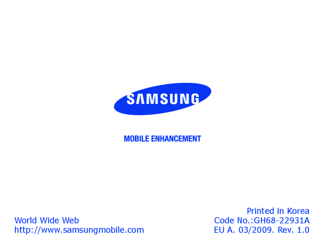 Samsung AWEP475ESECXET manual World Wide Web 