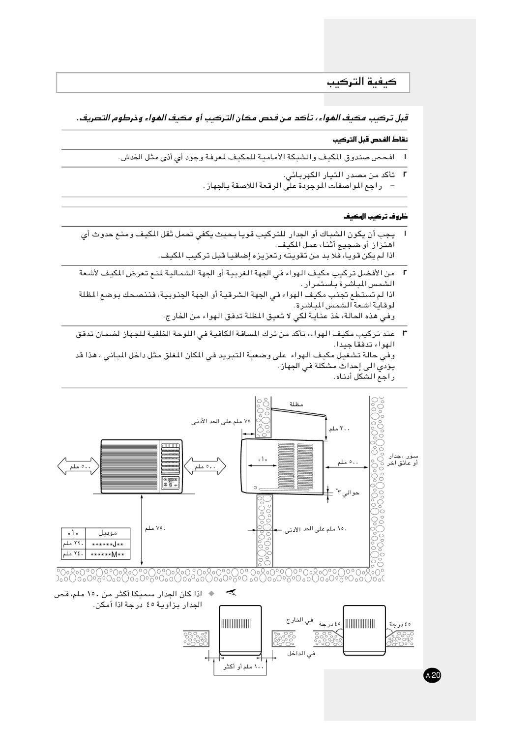 Samsung AZ18FAMEB1/ABS, AZ18AAMEB1/UPA manual Æn¹dB², ‘b« qÈ-√ Í√ œułË WnOJLKWOWJ³AnOJ*« ‚ËbMh× ÆwzUÐdNJ-UO²-bBsb, UHlł« 