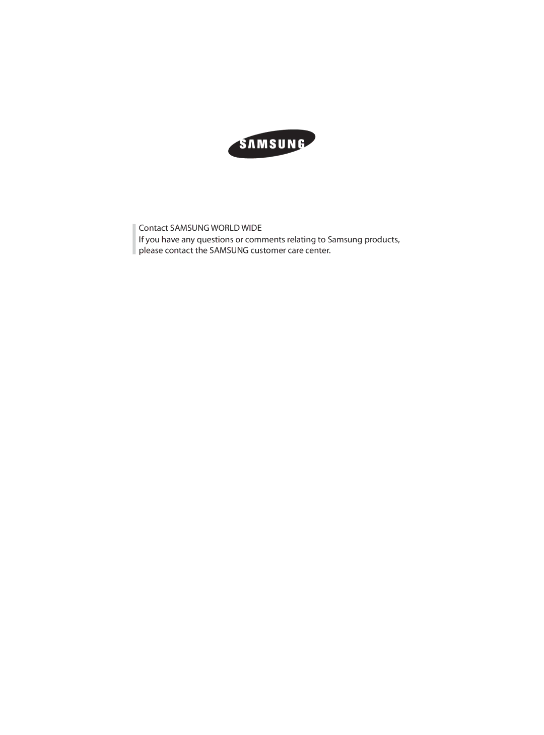 Samsung B1075TS/HAC manual 