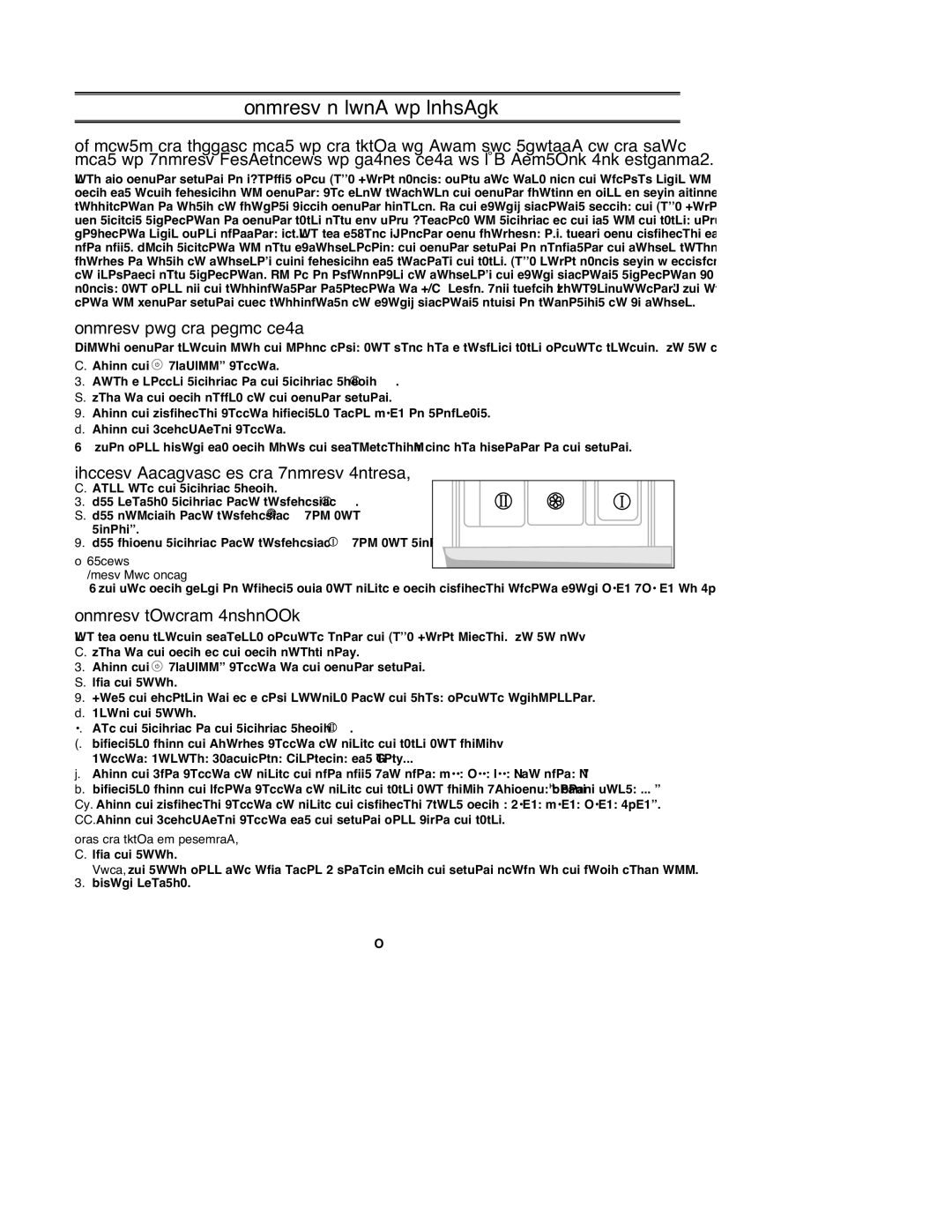 Samsung B1245AVGW/YLR Washing for the first time, Putting detergent in the washing machine, Washing clothes manually 