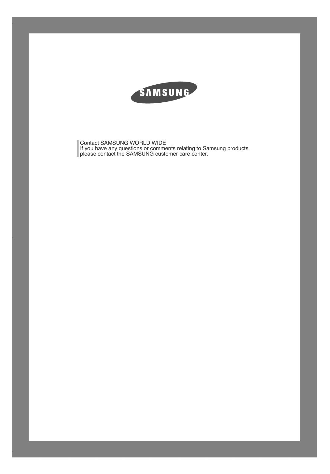 Samsung B1445AVGW/XEG, B1245AVGW/XEG, B1445AVGW1/XAG manual 