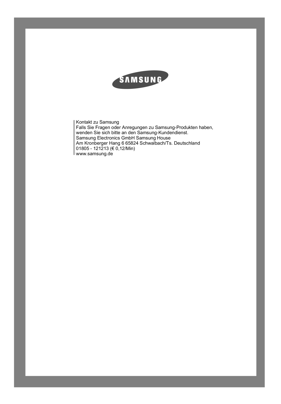 Samsung B1445AVGW/XEG, B1245AVGW/XEG, B1445AVGW1/XAG manual 