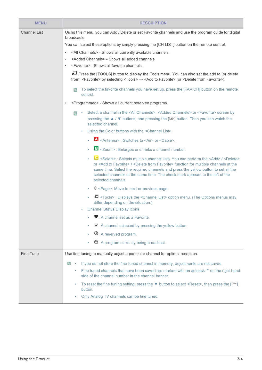 Samsung B2430HD, B2330HD, B2230HD user manual Control 