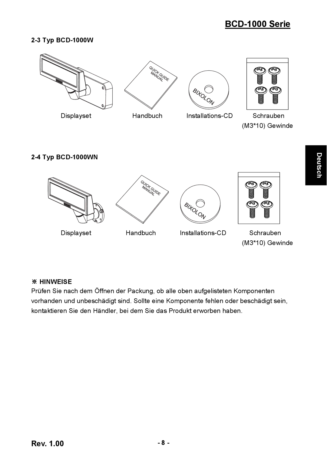 Samsung user manual Typ BCD-1000WN 