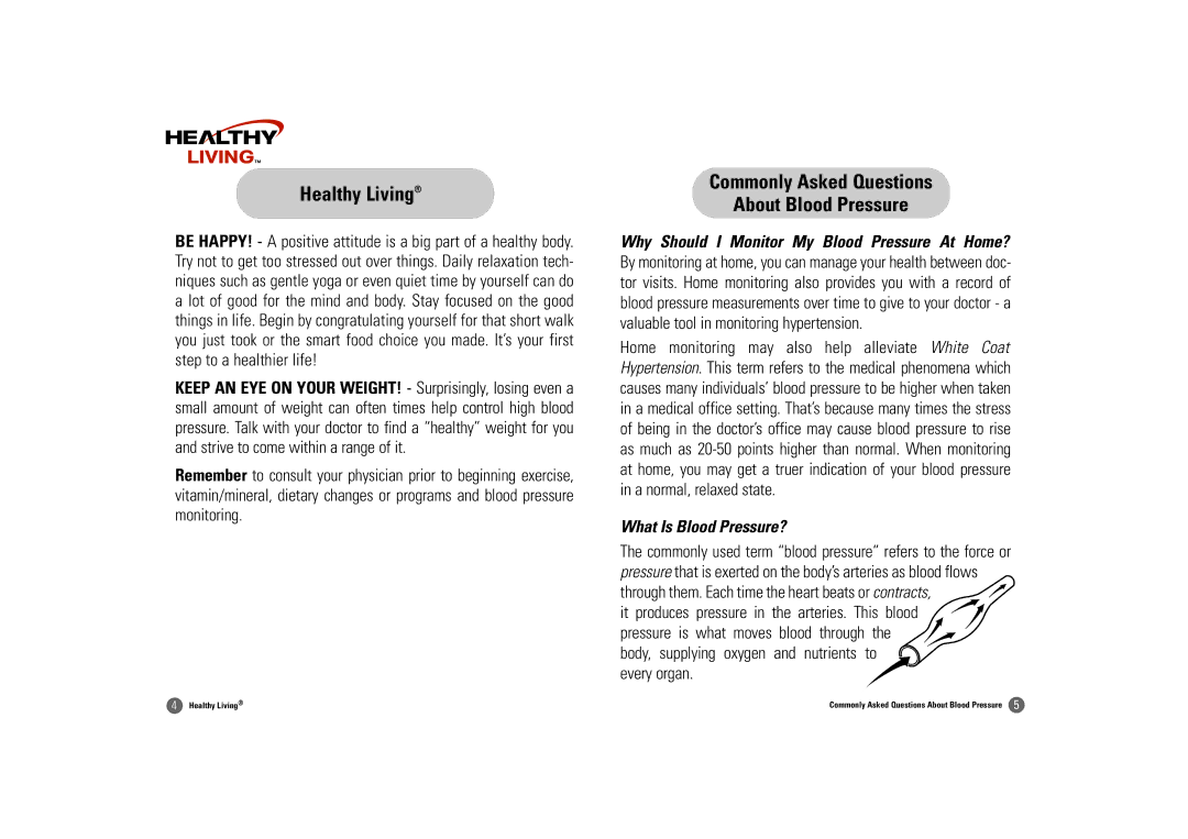 Samsung BD-3000S owner manual Commonly Asked Questions About Blood Pressure, What Is Blood Pressure? 