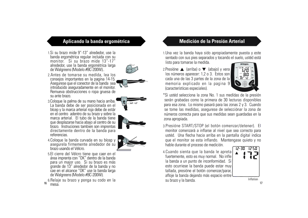 Samsung BD-7181W owner manual De Walgreens Modelo #BC-200W, Su ante brazo, Mesa 